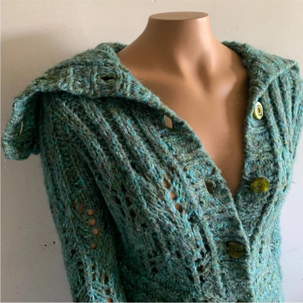 Like new Free People Budapest Dream Crochet duster - Picture 9 of 10